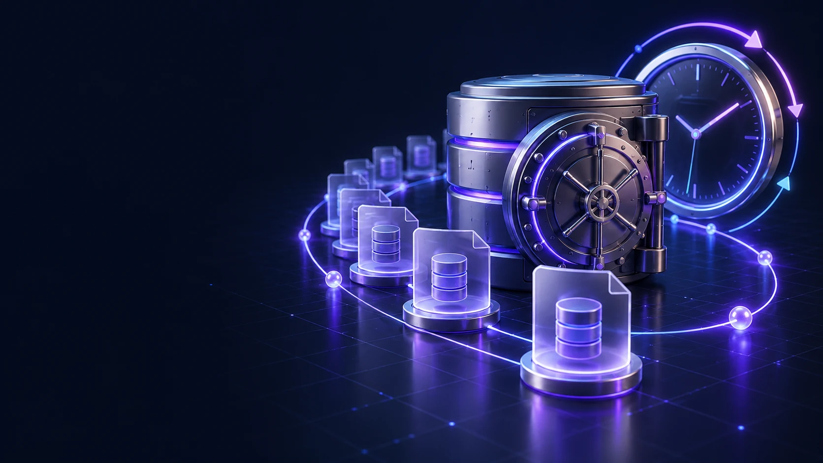 Тематическая 3D-обложка: Настроить автоматические копии файловой базы