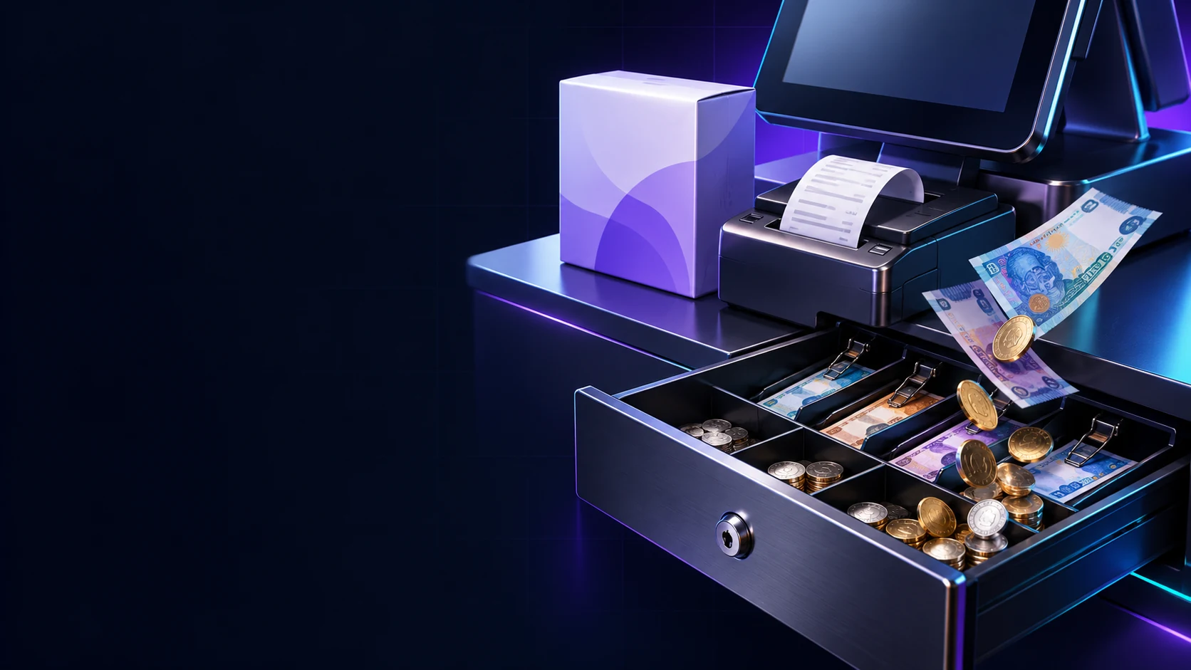 Тематическая 3D-обложка: Пробить продажу с оплатой наличными