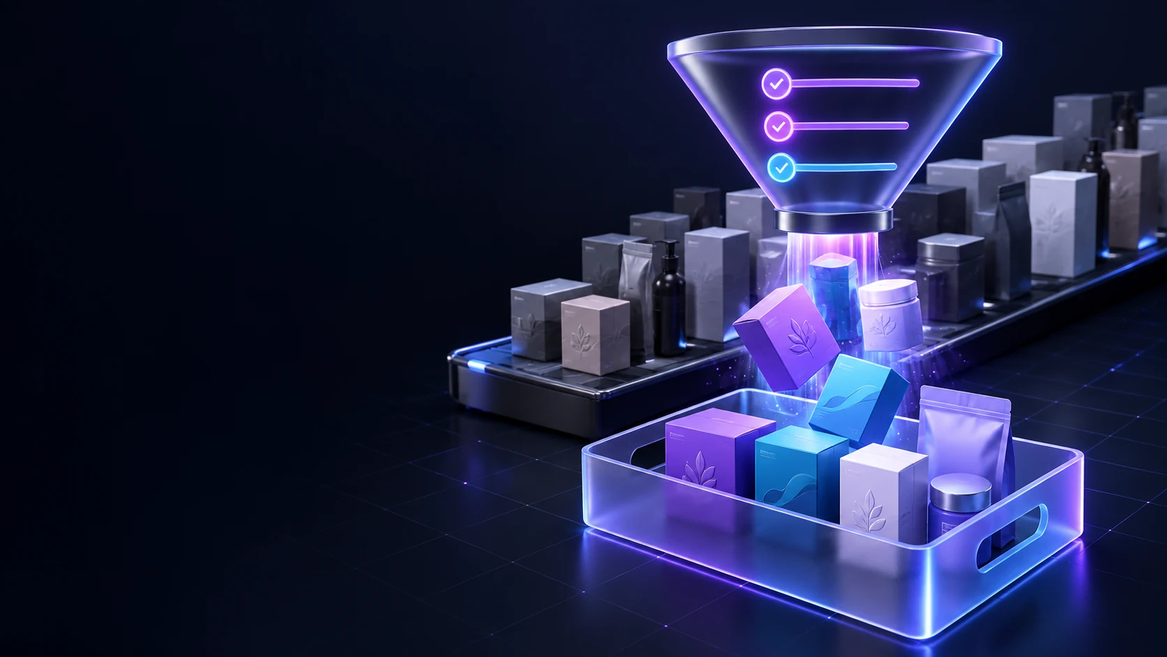 Тематическая 3D-обложка: Создать сегмент товаров по правилам