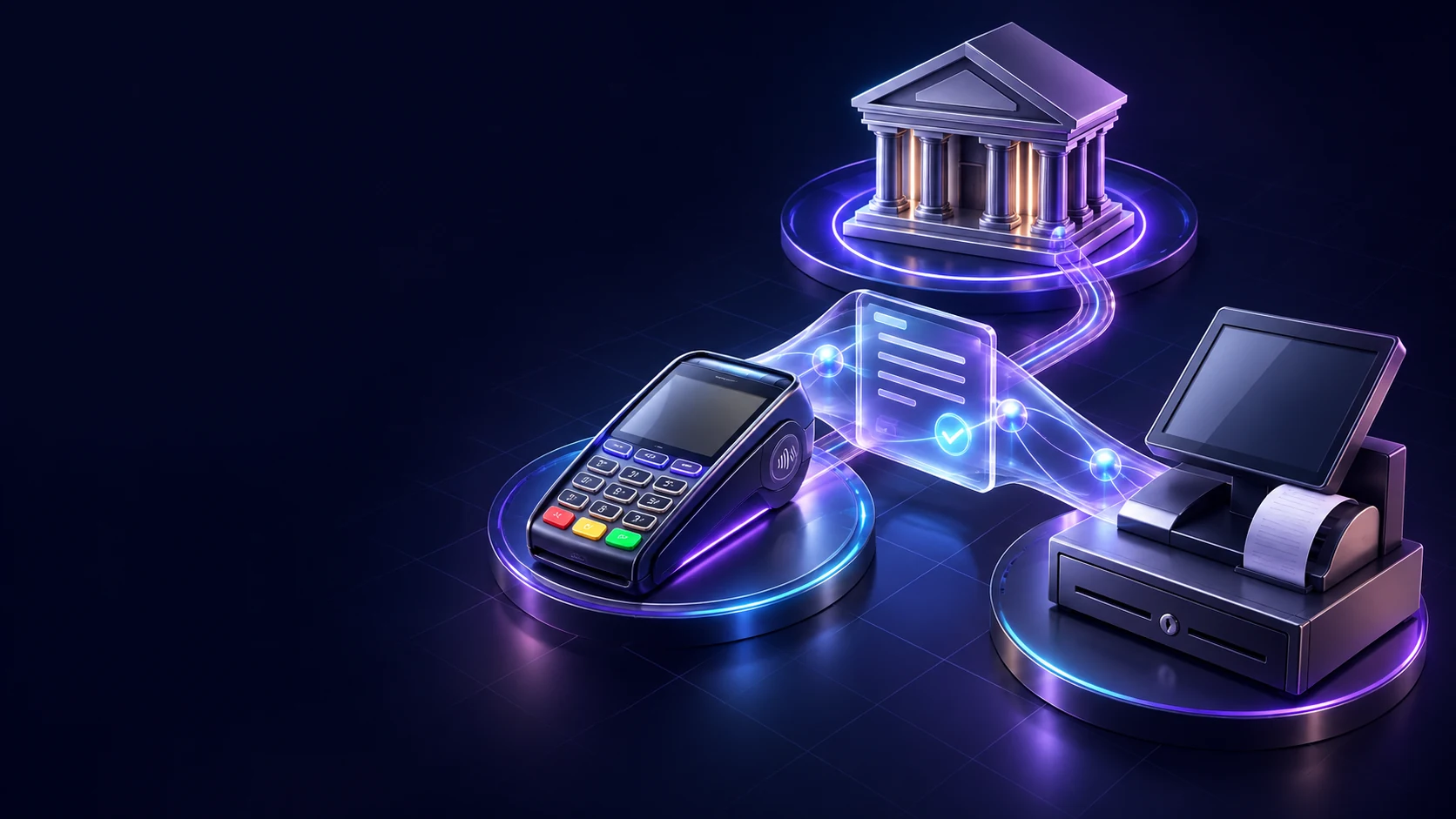 Тематическая 3D-обложка: Привязать эквайринг к банку и кассе ККМ