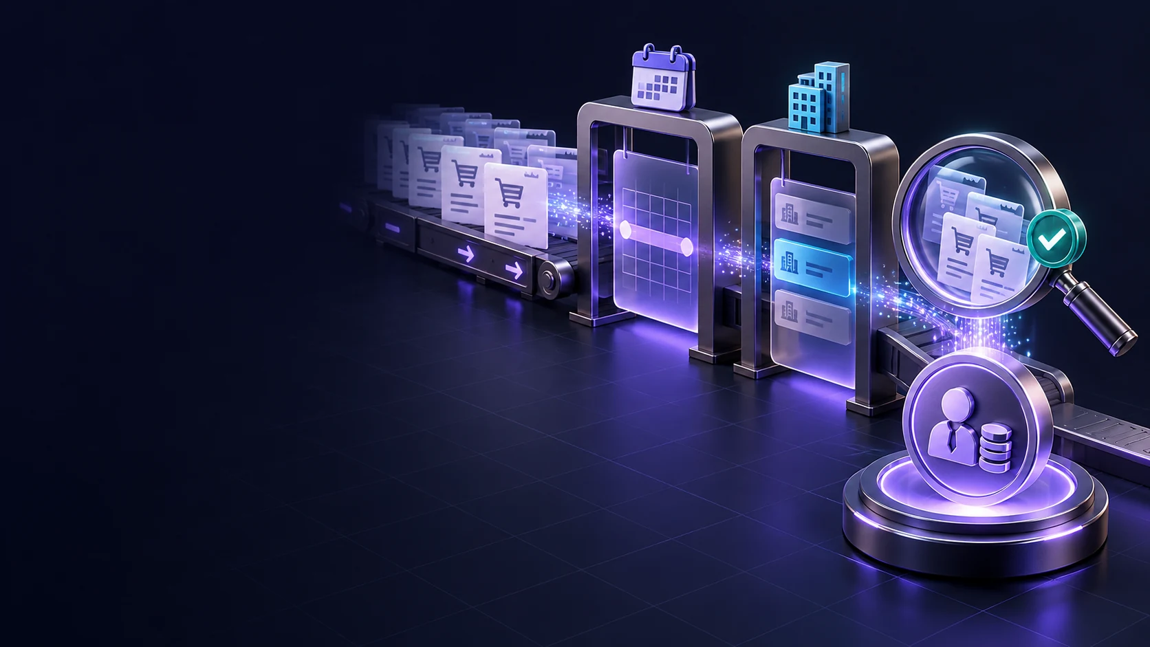 Тематическая 3D-иллюстрация: Создать показатель расчёта из данных продаж