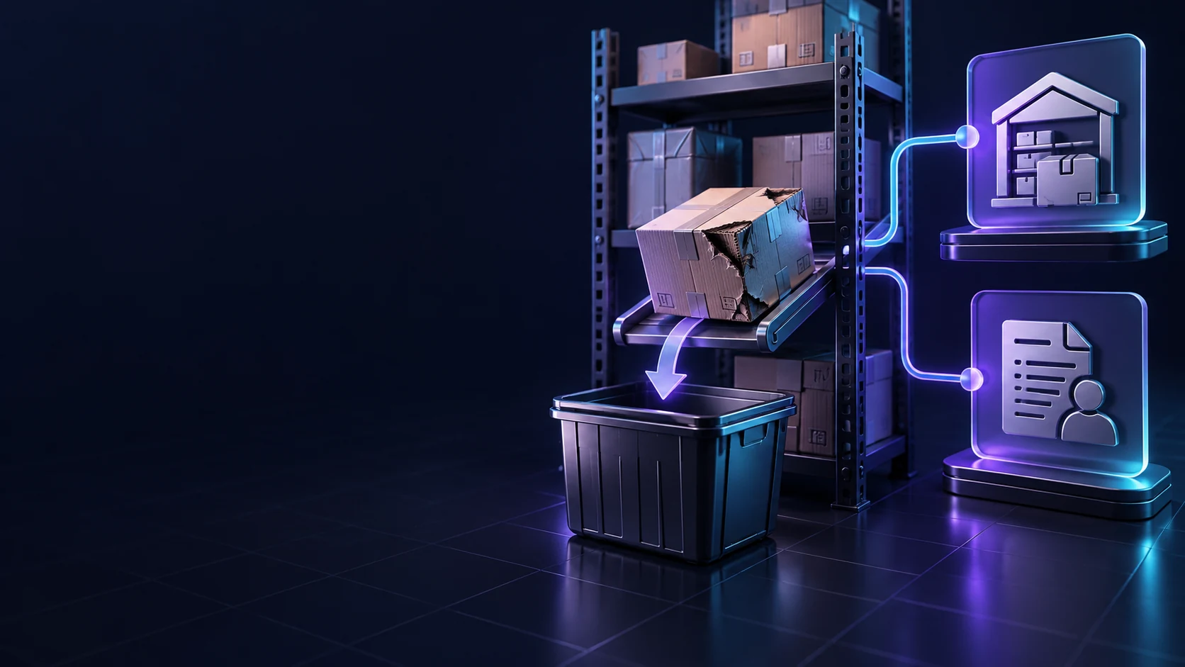 Тематическая 3D-иллюстрация: Как списать комиссионный товар и отчитаться комитенту