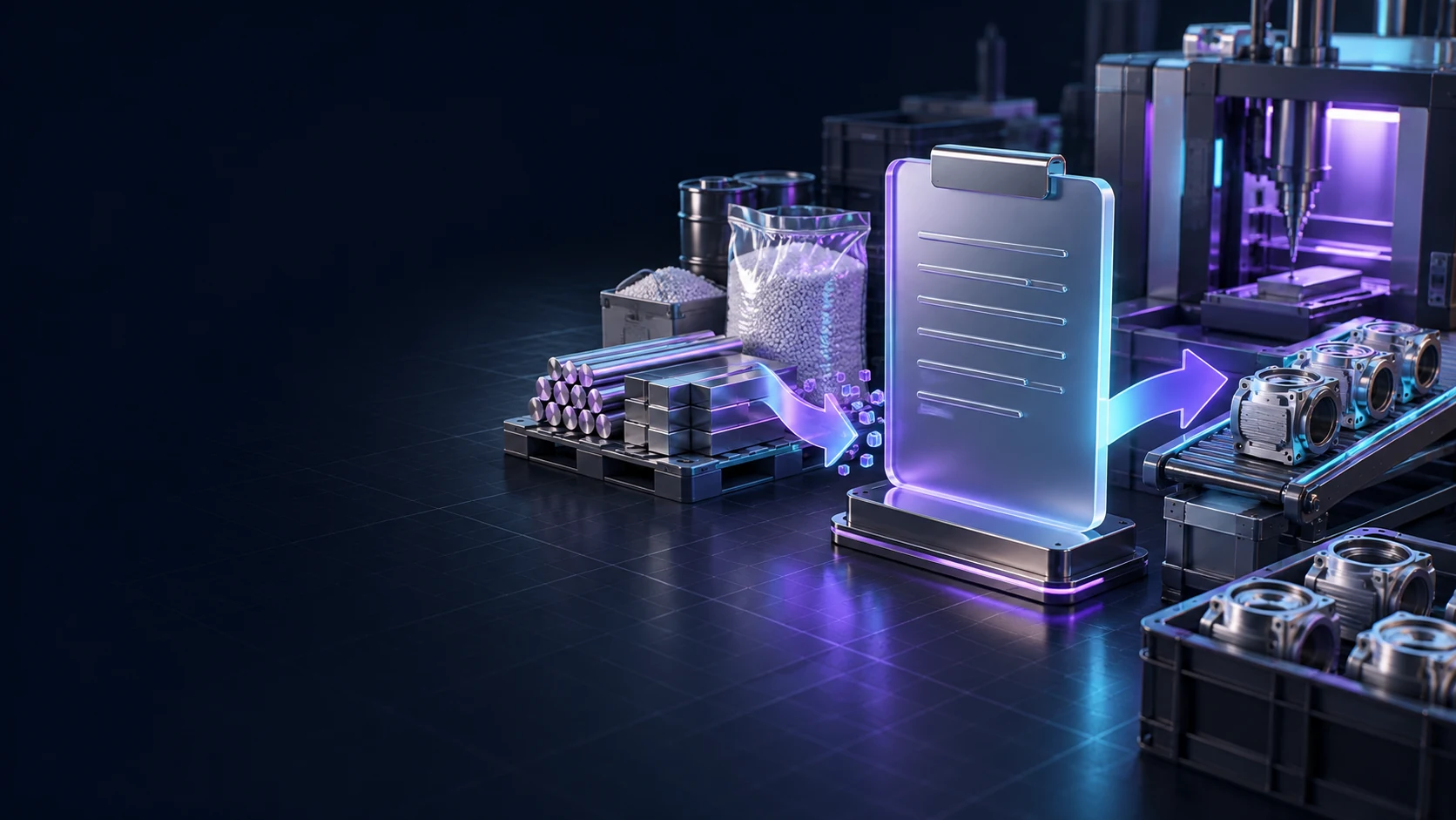 Тематическая 3D-иллюстрация: Как отразить выпуск без предварительного производственного заказа