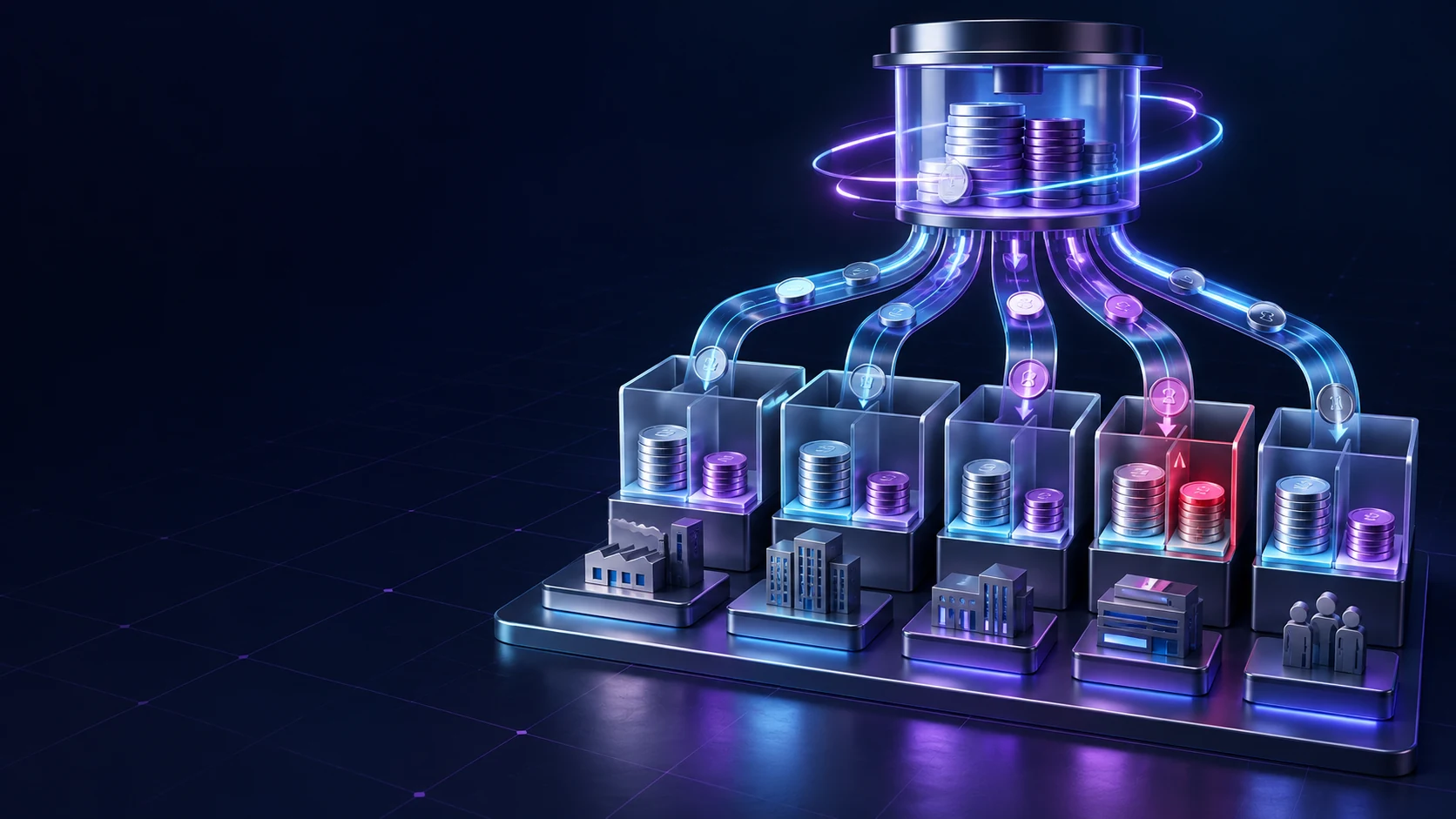 Тематическая 3D-иллюстрация: Как сверить начисления и удержания за месяц
